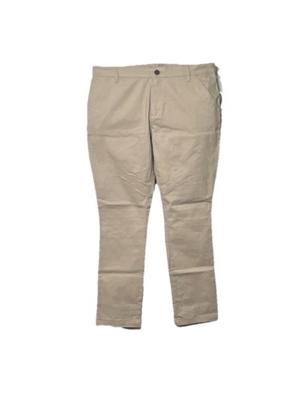 Old Navy Girls Straight Chino Pants in Light Khaki